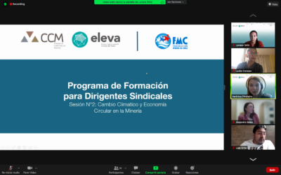 Numerosa participación de dirigentes FMC en segunda Jornada de Formación Sindical desarrollada por CCM-Eleva-FMC