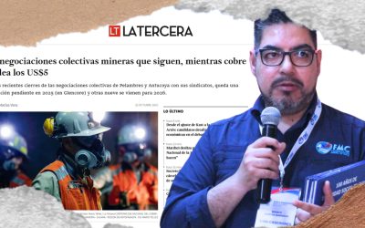 Marco García en La Tercera: Récord histórico del precio del cobre, negociaciones colectivas y bonos de producción